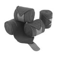 thumbnail image 2 of Almencla 4Pcs Horse Leg Wraps Breathable Soft Fleece Wrap for Jumping Training Riding Gray, 2 of 8