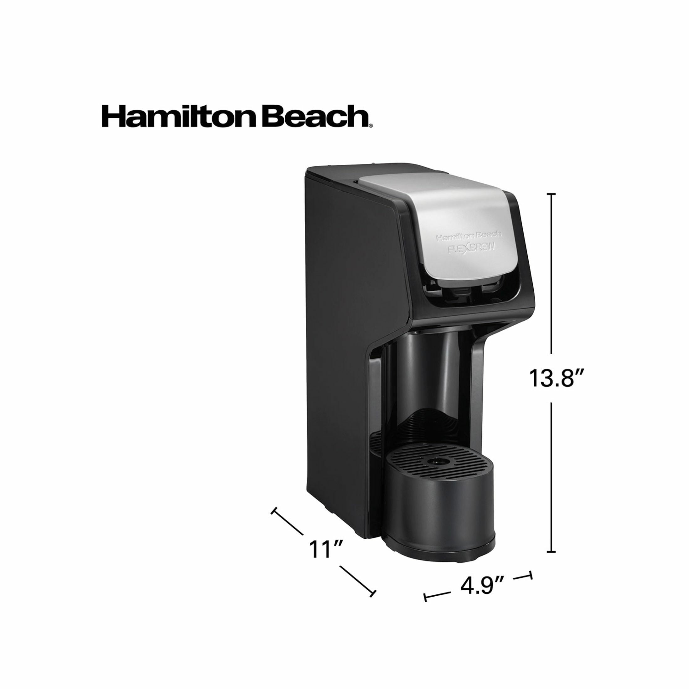 Hamilton Beach 49995R FlexBrew Single-Serve Coffee Maker, Black for sale  online