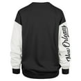 thumbnail image 3 of Women's '47  Black New Orleans Saints Double Header Rise Andie Pullover Sweatshirt, 3 of 3