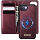thumbnail image 2 of CaseMe Cartera for iPhone 16e Compatible con Magsafe, 2 en 1 de Piel Sintética [Bloqueo RFID] Tarjetero Abatible Soporte a Prueba de Golpes Cubierta Magnética Desmontable for iPhone 16e, 2 of 10