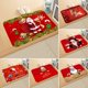 thumbnail image 2 of Nuevo tapete navideño para puerta de Papá Noel, alfombra para el suelo, decoración del hogar (muñeco de nieve), 2 of 10