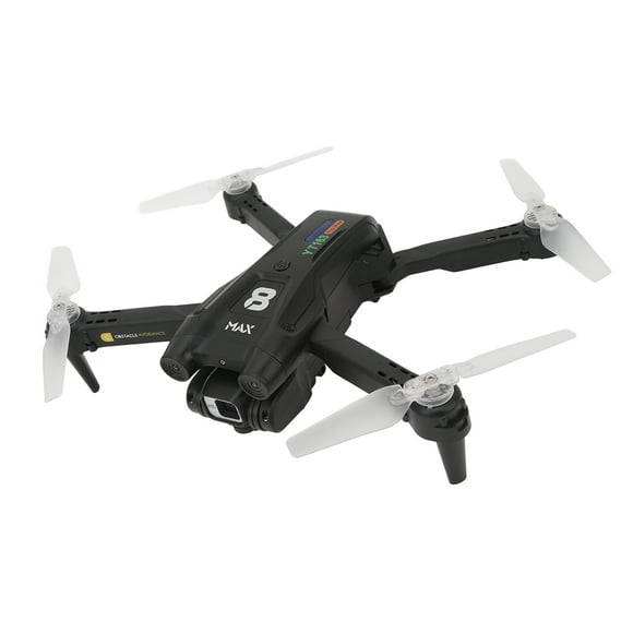 Dron Plegable, Detección De Gravedad RC Drone HD Trayectoria De Cámara Dual Vuelo Con Luz LED Para Fotografía