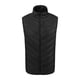 thumbnail image 1 of Chaleco calefactable para hombres con cuello alto Chaleco calefactor eléctrico de fibra de carbono con cuatro zonas de calentamiento Ropa calefactora de temperatura constante Control de temperatura de, 1 of 8
