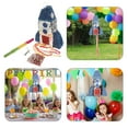 thumbnail image 4 of MOVTOTOP 1Set Multi Color Paper Rocket Pinata Decorative Item for Children Birthday Party Favors and Games, 4 of 8