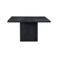 thumbnail image 7 of Meridian Furniture Belinda Square Black Solid Wood and Oak Veneer Dining Table, 7 of 7