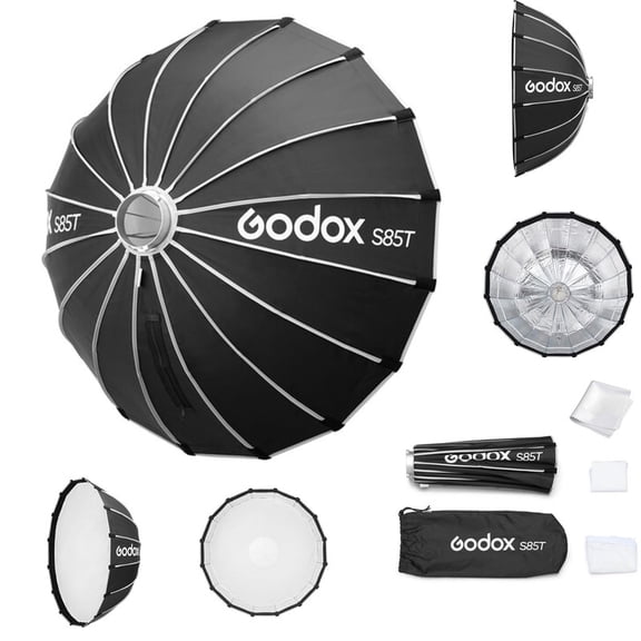 Godox S85T 85cm / 33.5" Quick Release Umbrella Softbox with Bowens Mount