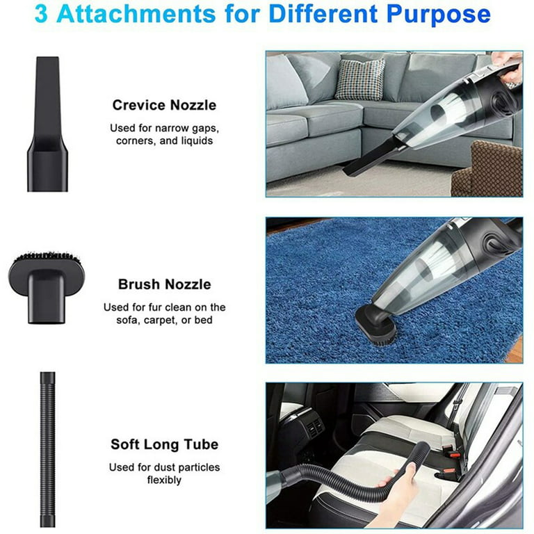 ACEUR Cordless Handheld Vacuum,4000 PA Powerful Rechargeable