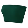 thumbnail image 2 of Voska Women's Strapless Bandeau Bra Seamless Bralette Soft Stretchy Non-Padded Wireless Tube Top Bras Dark Green 32, 2 of 7