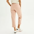 thumbnail image 2 of Women's Sonoma Goods For Life® Easy Paper Bag Waist Capri Color: Trinity Gray Size: X SMALL, 2 of 4