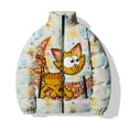 thumbnail image 3 of Parka moderna y versátil para hombre, chaquetas con estampado de gato bonito para hombre, abrigo de invierno cómodo y elegante para hombre, ropa para hombre, parkas, abrigos, 3 of 5
