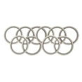 thumbnail image 2 of 10 Rouleaux de Rubans de Marquage à Grille, Rubans de Masquage Auto-Adhésifs Blancs, 2 of 8