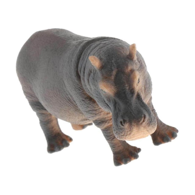 tredstone Simulation Animals Model Figure Kids Educational Toy Decor Hippo