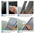thumbnail image 3 of xinxixnxx Car Roller Parasol Driving Experience With Optimal Sun Protection Convenient silver 45X125cm 1Set, 3 of 6