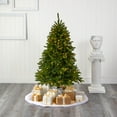 thumbnail image 2 of Nearly Natural 5ft. Sierra Spruce Natural Look Artificial Christmas Tree with 200 Clear LED Lights, 2 of 7