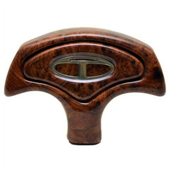 Tahoe Boat Steering Wheel Center Panel 11986 | Woodgrain Plastic