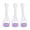 Purple, variant on OVTSC 3 Pcs Face Muscle Massage Roller Deep Relaxation Relieve Fatigue Silicone Facial Eye Massage Roller Purple, Multi-Functional Anti-Aging Skin Toning Tools (18.00 in / 45.7 cm)