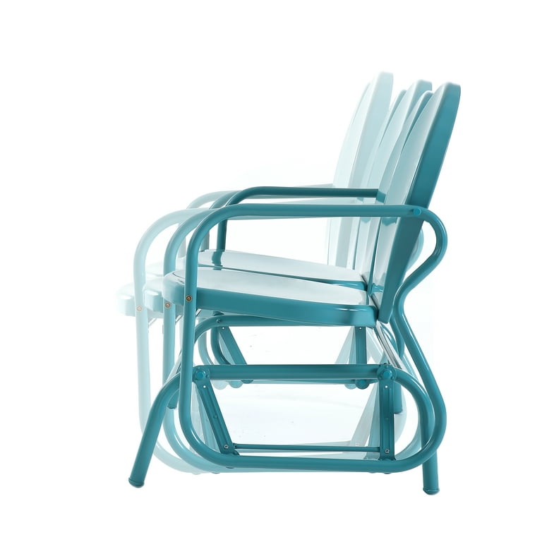 Mainstays retro outdoor glider bench sale