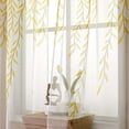 thumbnail image 4 of 1pc Willow Leaf Strip Backdrop Cloth Green Willow Leaf Mesh Curtain Party Party Background Decoration Party Background Cloth For Halloween Christmas, 4 of 4