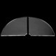thumbnail image 3 of 2 Pcs Acrylic Radial Corner Shelf Wall Mounted Floating Shelves Home Decor(Transparent), 3 of 4