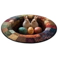 thumbnail image 1 of Decorative Area Rug Custom Easter Bunny Round Rug Personalized 3D Effect Easter Day Carpet Non Washable Bunny Area Rug for Living Room Bedroom Birthday Indoor Home Decor Spring Day Rug,Area Rug,Floor, 1 of 7