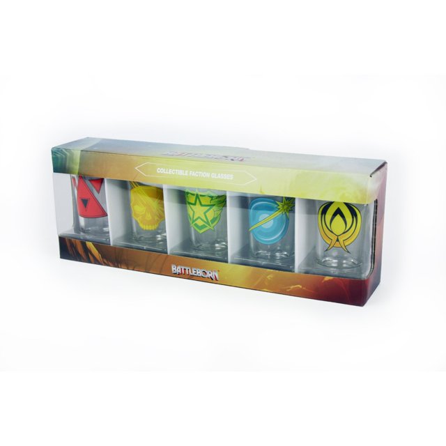 Set de vasos de chupito Gaya Entertainment Battleborn, paquete de 5