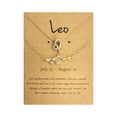 thumbnail image 2 of Twelve Constellation Necklace Diamond Bracelet + Necklace Set Constellation Card Set, 2 of 9