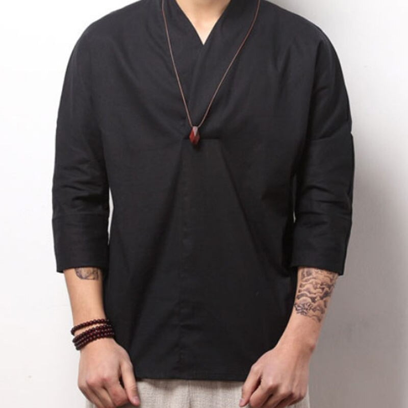linen shirt men style