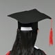 thumbnail image 5 of BRIGHTFUFU 1 juego de vestidos de graduación para niños, capa, gorra, disfraces de cosplay para niños (cuello rojo con gorra, 110 cm), 5 of 7