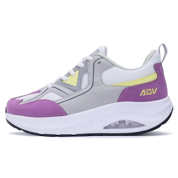 AHUSIR Comfort Breathable Non Slip Women's Sneakers Ideal for Work Walking Gym Travel Sports US Size 5.5-11
