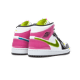 thumbnail image 3 of JORDAN MENS Air Jordan 1 Mid SE "Cyber / Active Fuchsia" CZ9834 100 from Stadium Goods, 3 of 8