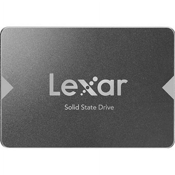 Lexar NS100 240 GB Solid State Drive, 2.5" Internal, SATA (SATA/600), Gray