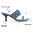 thumbnail image 6 of Journee Womens Monyka Woven Slip On Sandals, 6 of 9