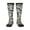 3 Black, variant on Women's Knee High Socks Dollar Money Outdoor Casual Tube Socks