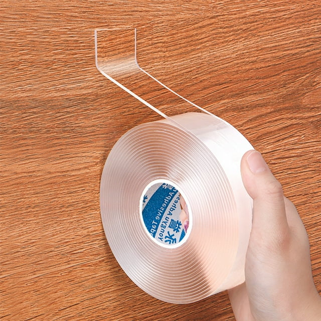 Super Strong Double-sided Tape, Heavy-duty Nano Double-sided Tape, Reusable, Seamless And Washable Transparent Double Tape