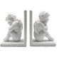 thumbnail image 1 of Sujetalibros de escultura de estatuas de ángel, soportes de libros creativos, adorno para manualidades para escritorio, dormitorio, estantería, regalo mayimx Sujetalibros, 1 of 9