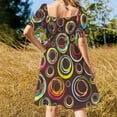 thumbnail image 3 of Retro 85th Sleeveless Dress dress for women 2024 Elegant gowns, 3 of 6
