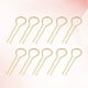 thumbnail image 5 of 10 horquillas en forma de U para el pelo ondulado, de aleación, para mujeres y niñas (doradas), 5 of 7