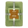 thumbnail image 6 of Hurbane Home 100% Cotton Luxury Bath Towel Set for Bathroom - 8 Piece - Sage Green, 6 of 8
