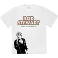 thumbnail image 1 of Rod Stewart - Camiseta Rock The Holidays para Adultos Unisex (Blanco), 1 of 2