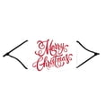 thumbnail image 3 of maskred Christmas Themed Dust Mask Printing Dustproof Polyester Face Mask with Elastic Earband and Filter Type 4 6# 1Set, 3 of 6