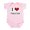 Petal Pink, variant on CafePress - I Love Theater Infant Creeper - Baby Light Bodysuit, Size Newborn - 24 Months