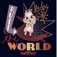 thumbnail image 2 of Men's DC League of Super-Pets Lulu Rule The World  Graphic Tee Navy Blue 3X Large, 2 of 5