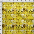 thumbnail image 3 of oneOone Cotton Cambric Yellow Fabric Tie Dye Sewing Craft Projects Fabric Prints By Yard 42 Inch Wide-6II, 3 of 4