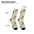 thumbnail image 2 of Rocae Mosaic Forest Squirrel for Girls Boys Crew Socks,Children's Socks, Kids Socks, Toddler Socks: Daily Wear with Kids School Uniform, 2 of 5
