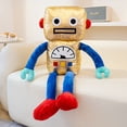 thumbnail image 2 of Muñeca de peluche con forma de robot alienígena de dibujos animados, 60 cm, para niños, 2 of 2