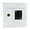 Speakon 6.35mm, variant on Compactly 86mm XLR/Speakon/Speakon 6.35mm/1/4in Port Sound Wall Panel Wall Plate Insert for Easy Installation in Various Setting