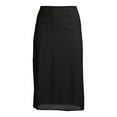 thumbnail image 3 of Scoop Women’s Slit Skirt, 3 of 6