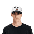 thumbnail image 4 of I Love My American Water Spaniel Dog Funny Trucker Cap Hat Black, 4 of 5