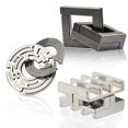 thumbnail image 1 of Brain Teaser Puzzle Games GVKES Fun Metal 3D Toys Gift 12+, 1 of 5