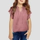 thumbnail image 5 of Gibobby Camisas Para Niñas Elegantes Camisetas informales de manga corta para niños grandes y niñas （Rosa， 16-17 Años), 5 of 5
